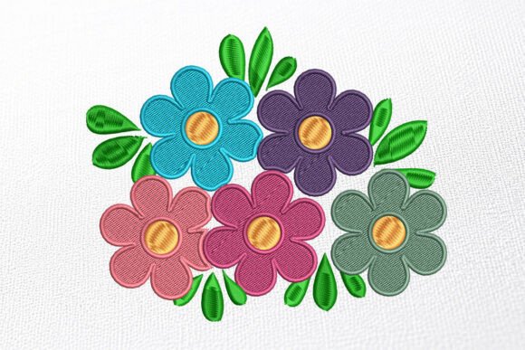 Download Floral Embroidery Design - Floral Collection