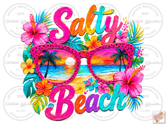 Download Floral Salty Beach Png Floral Summer Png - Floral Collection