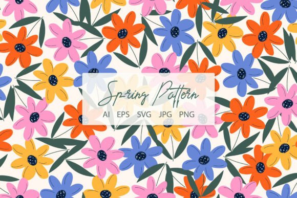 Download Y2k, Cute Floral Spring Pattern - Floral Collection